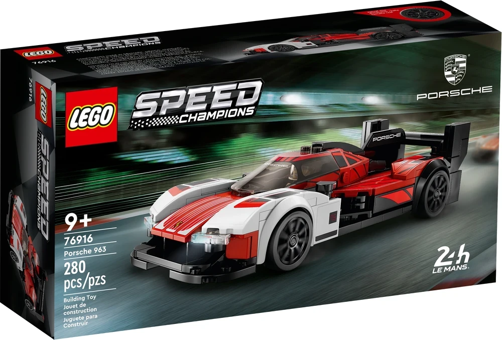 Lego 76916 Speed Champions Porsche 963, фото 1