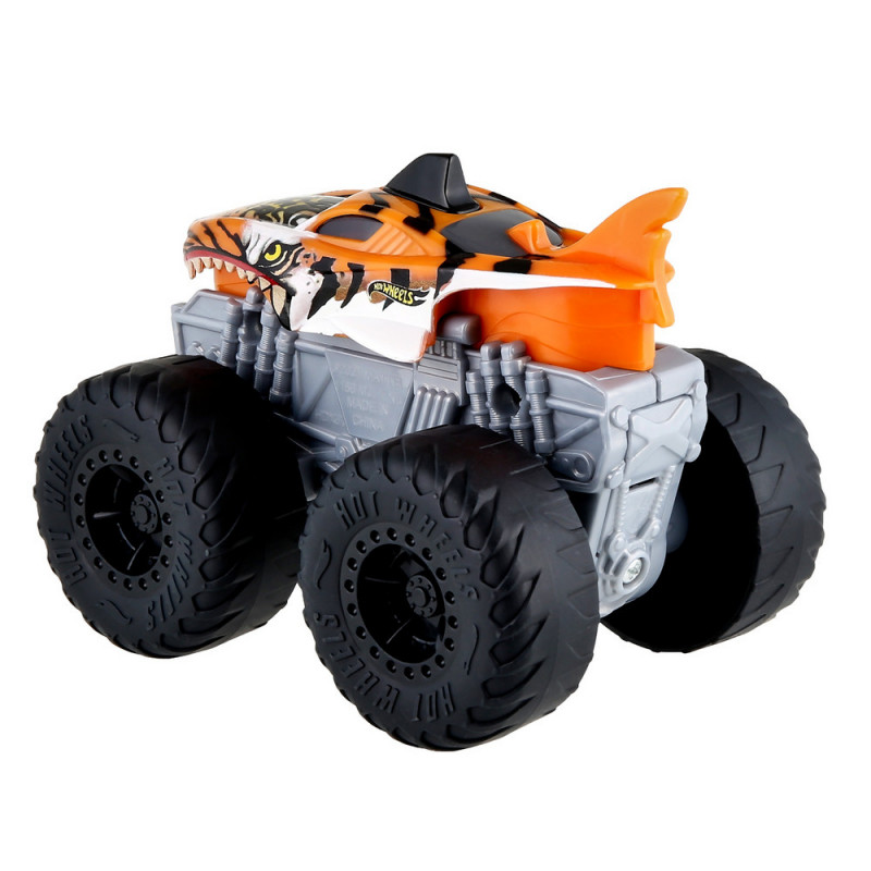 Hot Wheels Монстр-трак Ревущие Вредители Тигровая Акула HDX62 - фото 4 - id-p116450819