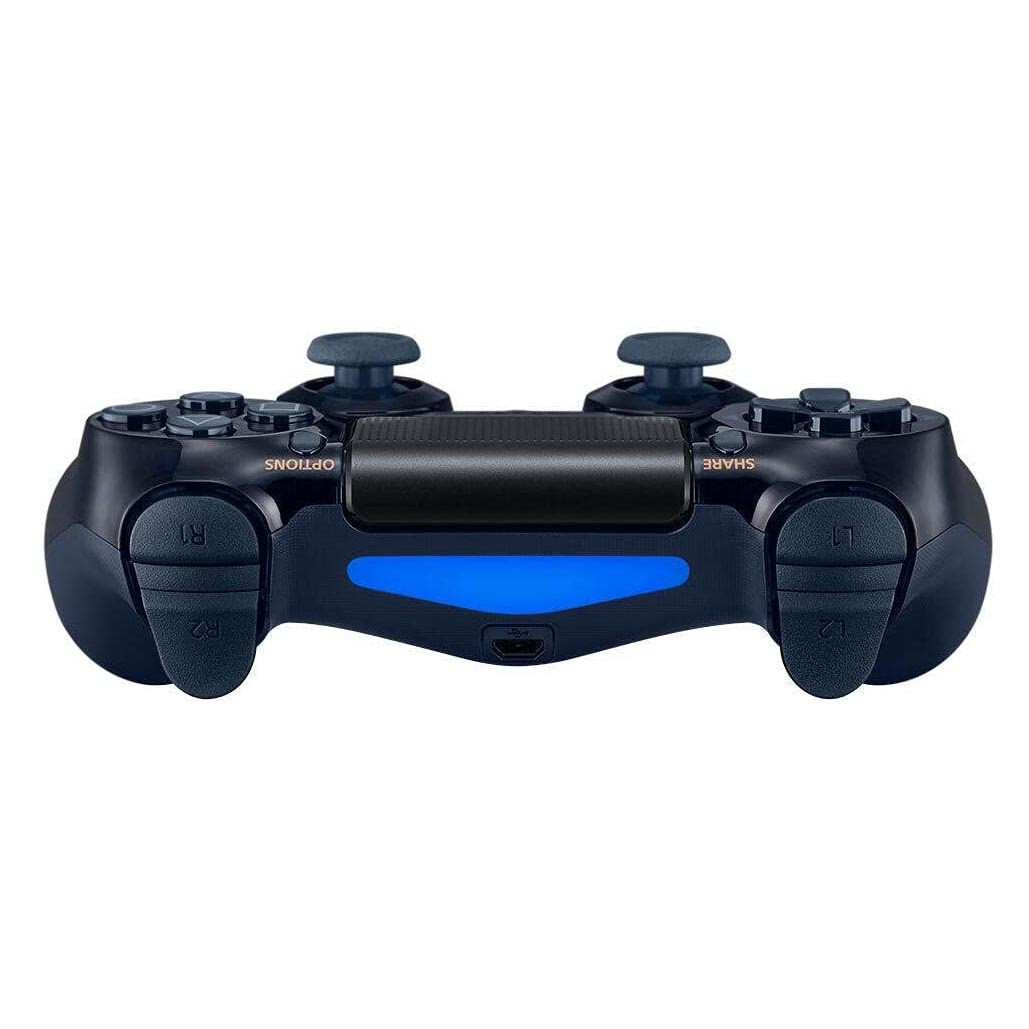Беспроводной геймпад/ джойстик DualShock 4 CUH, для Sony PlayStation 4, темно-синий - фото 6 - id-p116469535