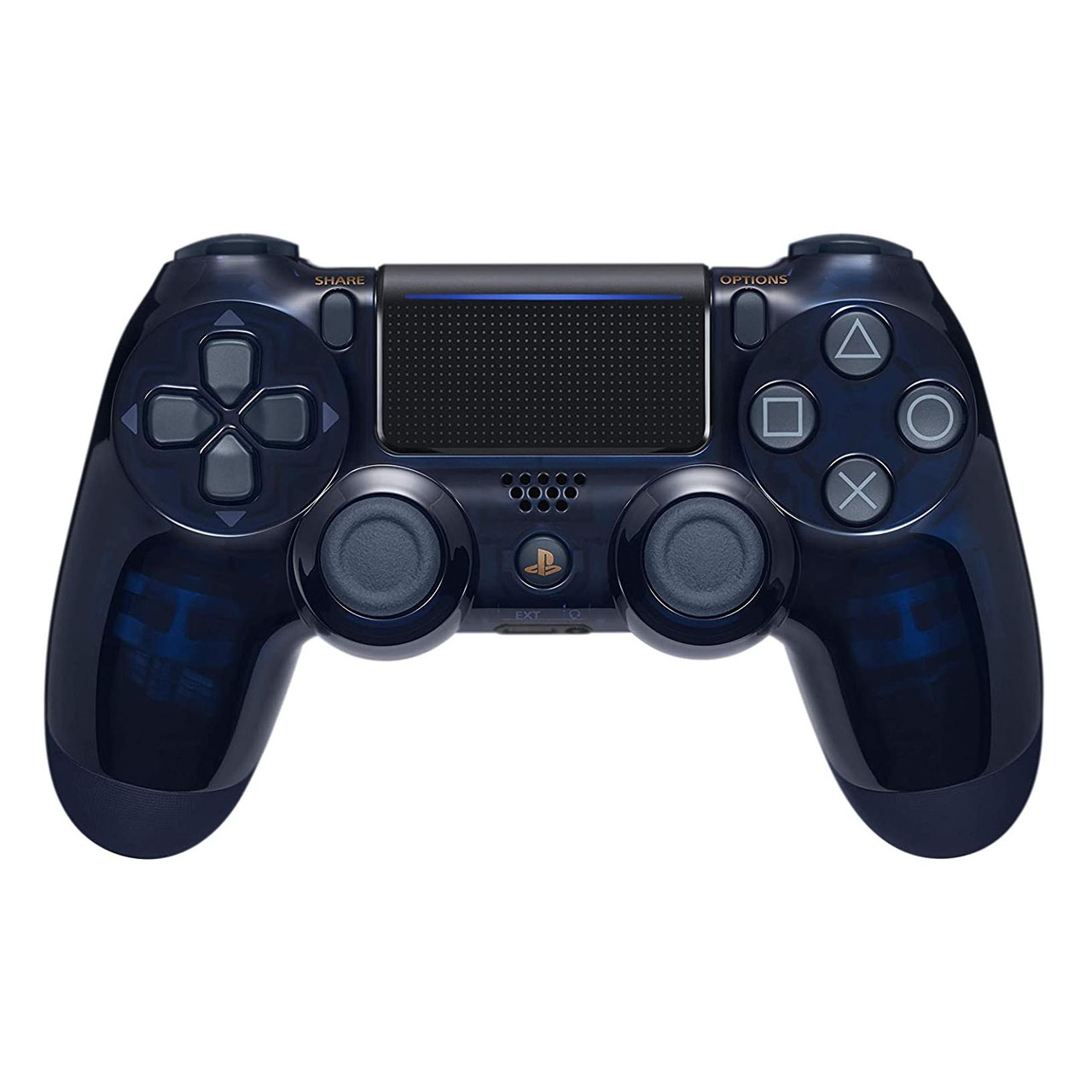 Беспроводной геймпад/ джойстик DualShock 4 CUH, для Sony PlayStation 4, темно-синий - фото 8 - id-p116469535