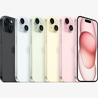 IPhone 15 256 все цвета, black, pink, green, blue, yellow