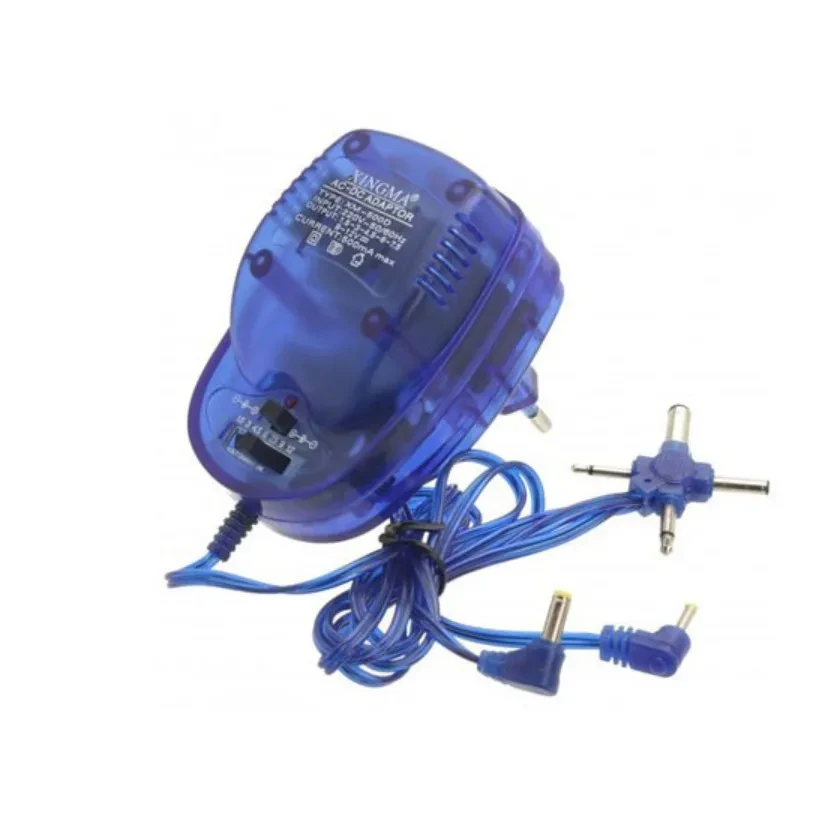 Адаптер питания регулируемый XINGMA XM-500D, DC1.5-12В, 500мА