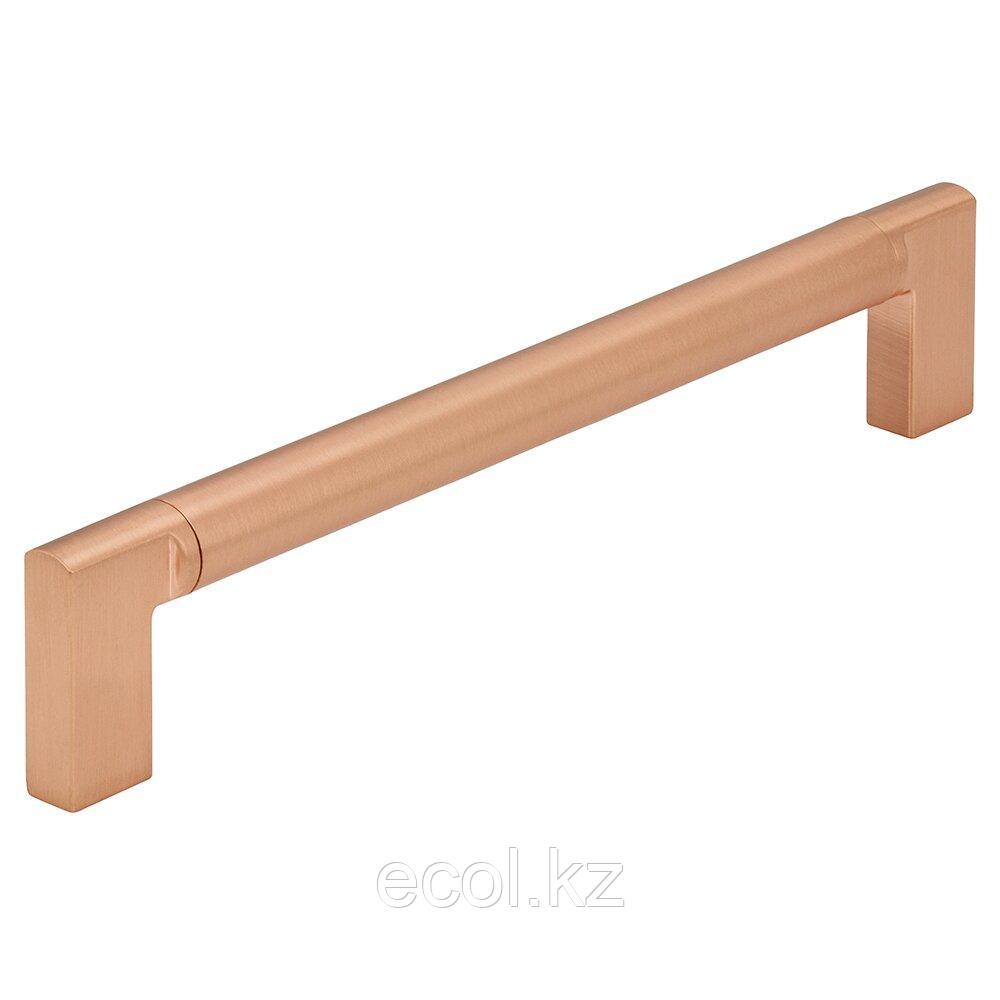 Ручка скоба 160мм, отделка медь