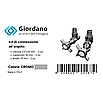 Краны Giordano RT12-16 1/2''x16 мм РЕТРО угловые (пара), фото 6