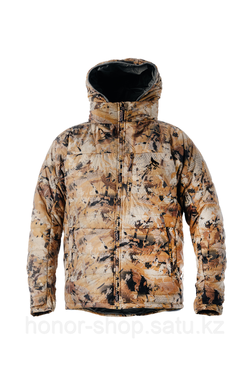 Куртка демисезонная с капюшоном для охоты и весенней погоды камуфляж - фото 1 - id-p115934947