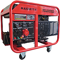 Генератор бензиновый 10кВт MAGNETTA GFE12000E3