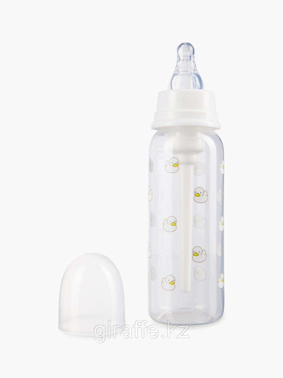 Happy Baby Бутылочка антиколиковая для кормления с силиконовой соской 250 мл. Арт. 10015 duck - фото 4 - id-p116486558