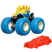 Hot Wheels: Monster Trucks. 1:64 Motosaurus (Yellow)