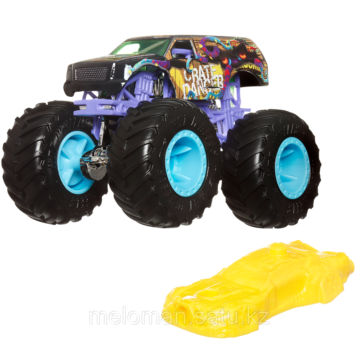 Hot Wheels: Monster Trucks. 1:64 Crate Danger - фото 1 - id-p116488409