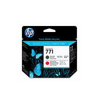 HP №771 Печатающая головка, Черная матовая/Хроматическая красная струйный картридж (CE017A)