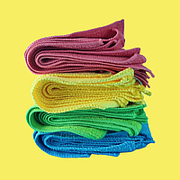 Тряпка из микрофибры для ухода за любыми поверхностями 40х40см 320гр/м2. Цвет зеленый. MF-241