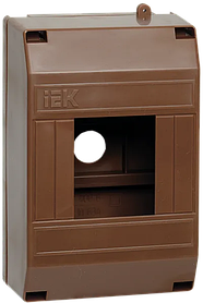 Корпус пластиковый КМПн 1/4 IP20 дуб IEK