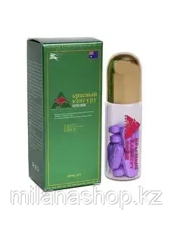 Красный кенгуру мужской возбудитель 10 шт, фото 1