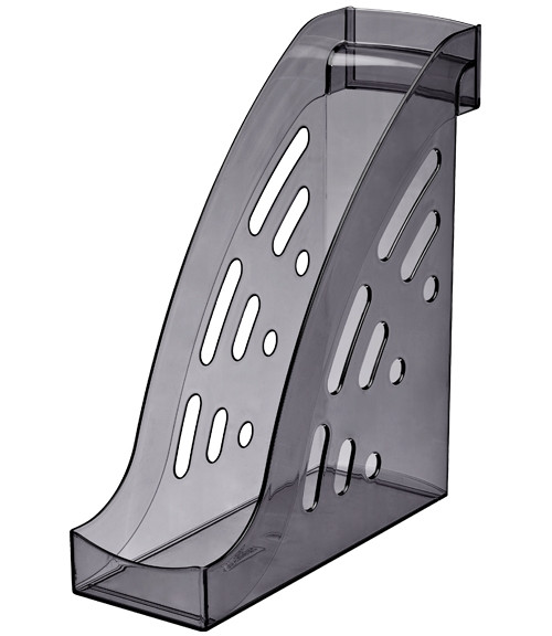 Лоток вертикальный ТОРНАДО тонированный серый СТАММ ЛТ403 - фото 1 - id-p116488741