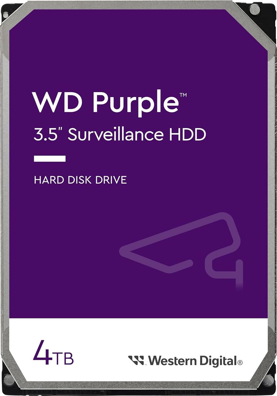 Жесткий диск внутренний Seagate Purple  (4Тб (4000Гб), HDD, 3,5″, Для видеонаблюдения, SATA) WD43PURZ