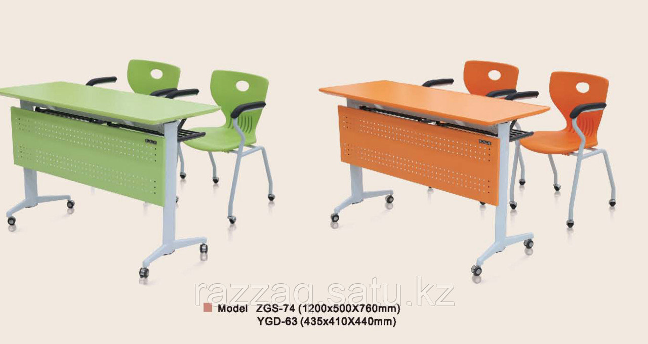 Комплект ученический одноместный (стол + 1 стул) - фото 4 - id-p116489169
