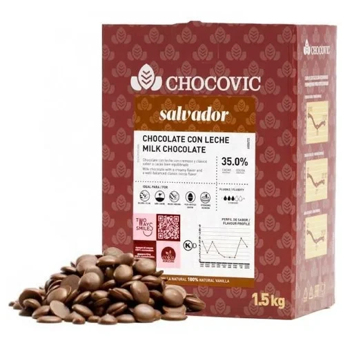 Шоколад мол.Chocovic 35.9% 200 гр - фото 1 - id-p116375961