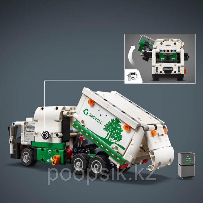 Lego Technic Электрический мусоровоз Mack LR 42167 - фото 2 - id-p116489455