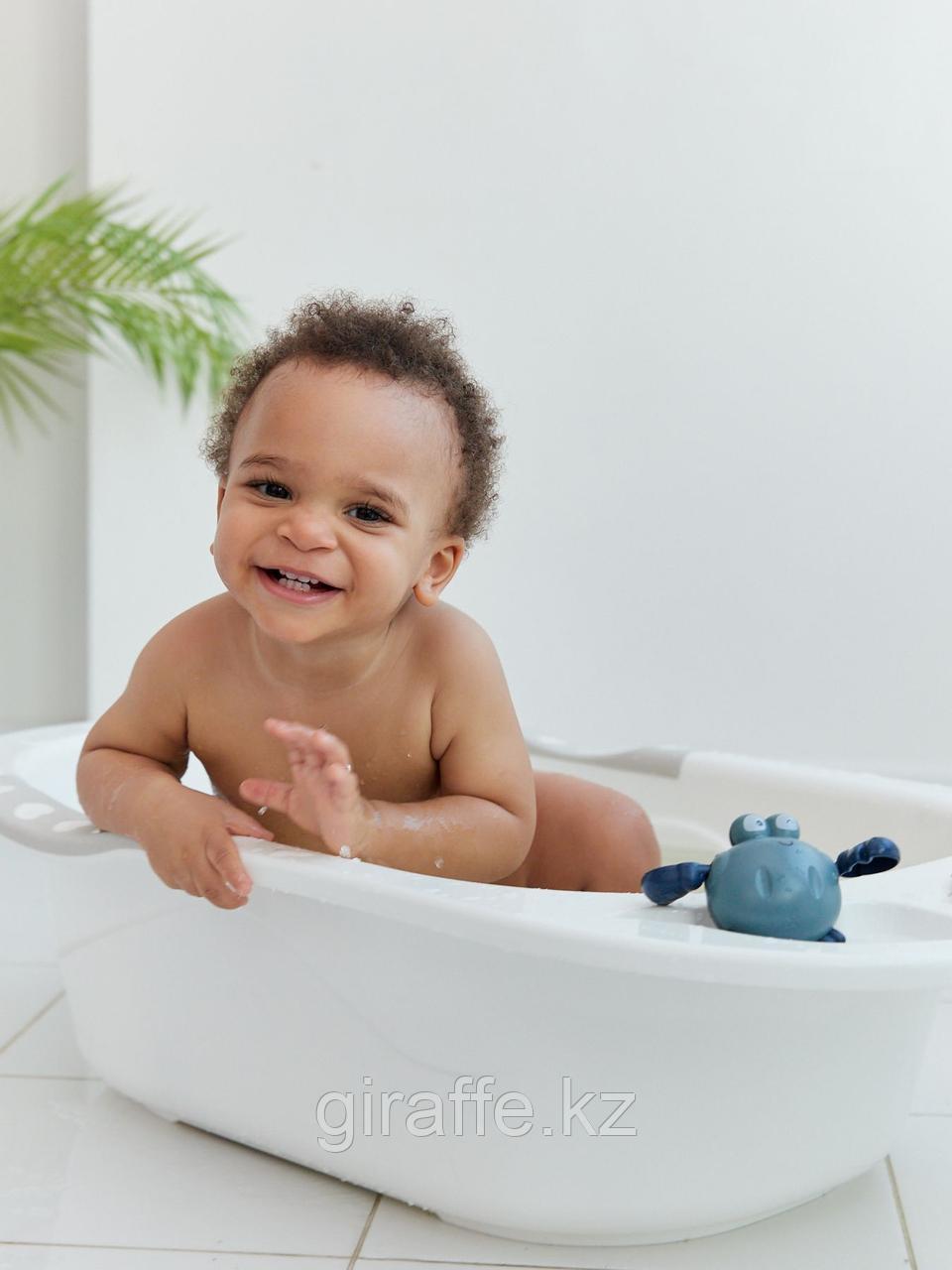 Ванна детская Happy Baby BATH COMFORT Арт. 34005 warm grey - фото 7 - id-p116489626