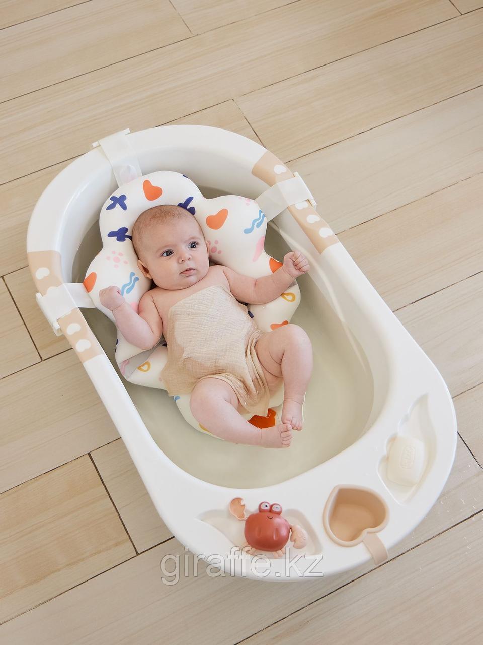 Happy Baby Гамак для купания новорожденных Арт. 34027 white - фото 3 - id-p116489644