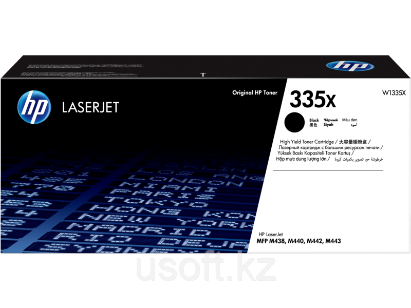 Картридж HP LaserJet W1335X (335X) - Black - фото 1 - id-p116490070