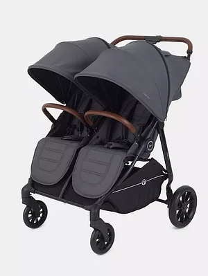Коляска прогулочная для двойни Rant Twinny GRAPHITE
