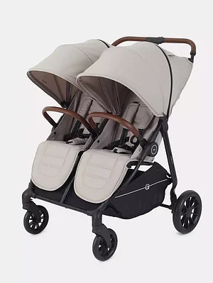 Коляска прогулочная для двойни Rant Twinny MILK COFFEE