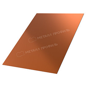 Металл Профиль Лист плоский (AGNETA-20-Copper\Copper-0.5)