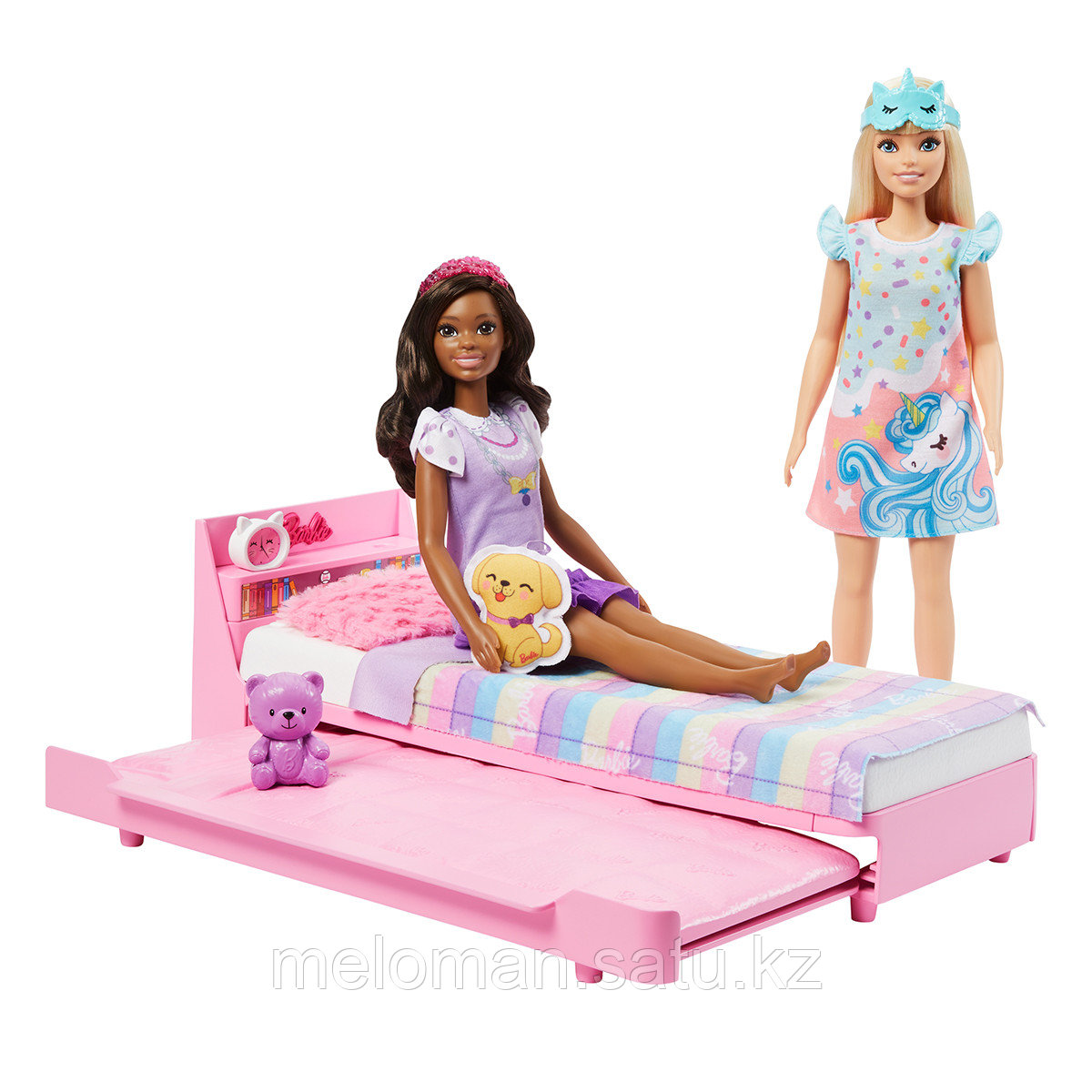 Barbie: My First Barbie. Игровой набор Кровать для куклы - фото 8 - id-p116490110