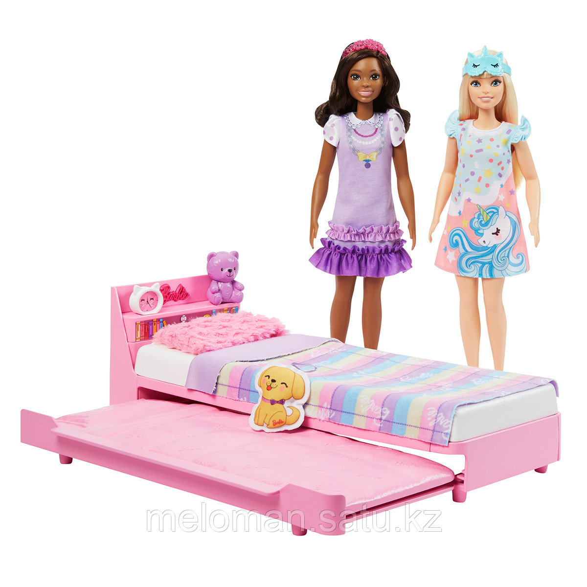 Barbie: My First Barbie. Игровой набор Кровать для куклы - фото 9 - id-p116490110
