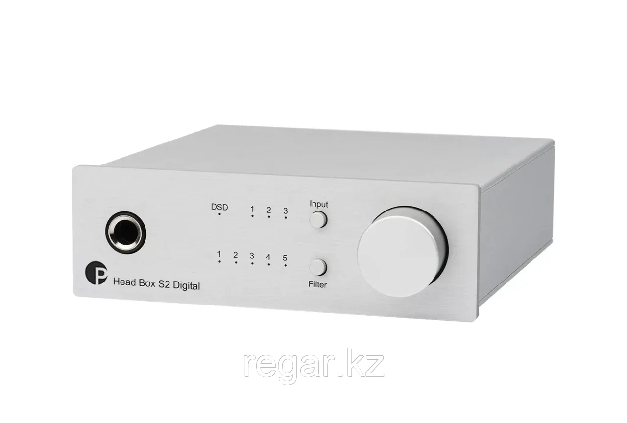 PRO-JECT AUDIO SYSTEMS PRO-JECT Усилитель для наушников Head Box S2 Digital СЕРЕБРО EAN: 9120071658632 - фото 1 - id-p116490348