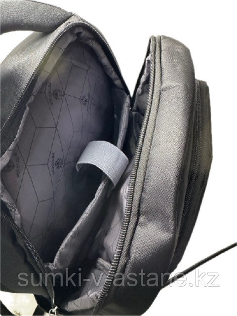 Мужской функциональный деловой рюкзак "PONASOO", с отделом для ноутбука. - фото 7 - id-p116490557
