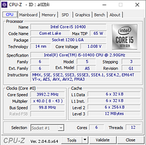 Intel Core i5-10400 OEM, фото 3