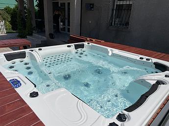 JNJ Гидромассажный бассейн Grenada spa-336 Размеры 240x240x93 см