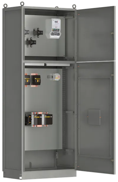 Вводная панель с АВР ВРУ1-20-80 400А схема 2-1 SMART IP31 контроллер NXZM CHINT учет
