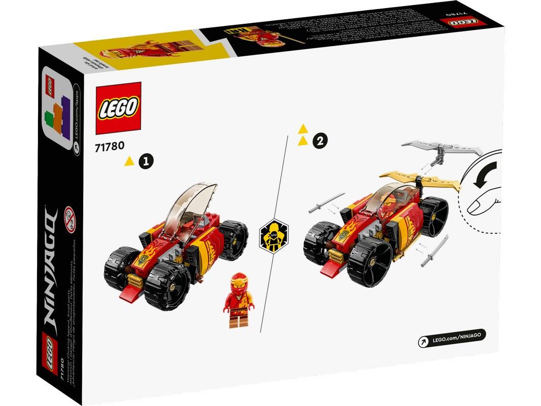 Lego 71780 Ниндзяго Гоночный автомобиль Кая EVO - фото 2 - id-p116379964