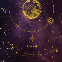 Ежедневник недатированный Staff "Starry", А5, 128 л, 7БЦ, ламинированная обложка с фольгой - фото 7 - id-p116492407