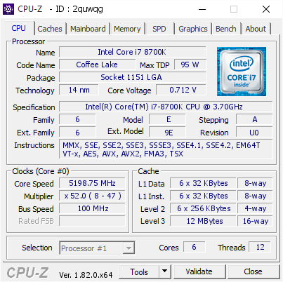 Intel Core i7-8700K OEM - фото 4 - id-p116492466