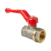 Кран шаровой никель 11Б27фт1М Ду 20 (3/4") Ру40 ВР/ВР рычаг VALFEX (64/16)