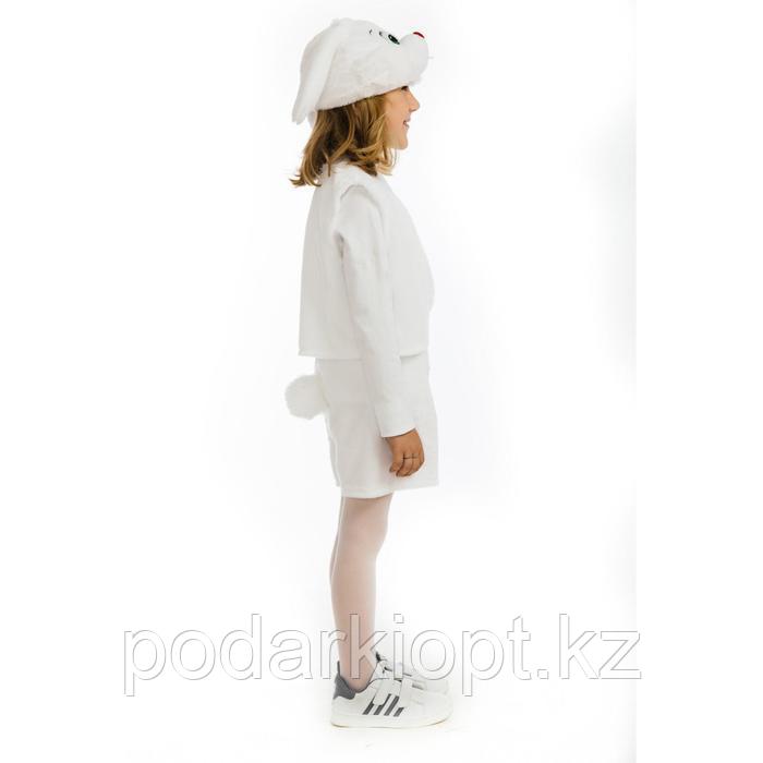 Карнавальный костюм «Зайчик белый», рост 122 см - фото 3 - id-p116256399