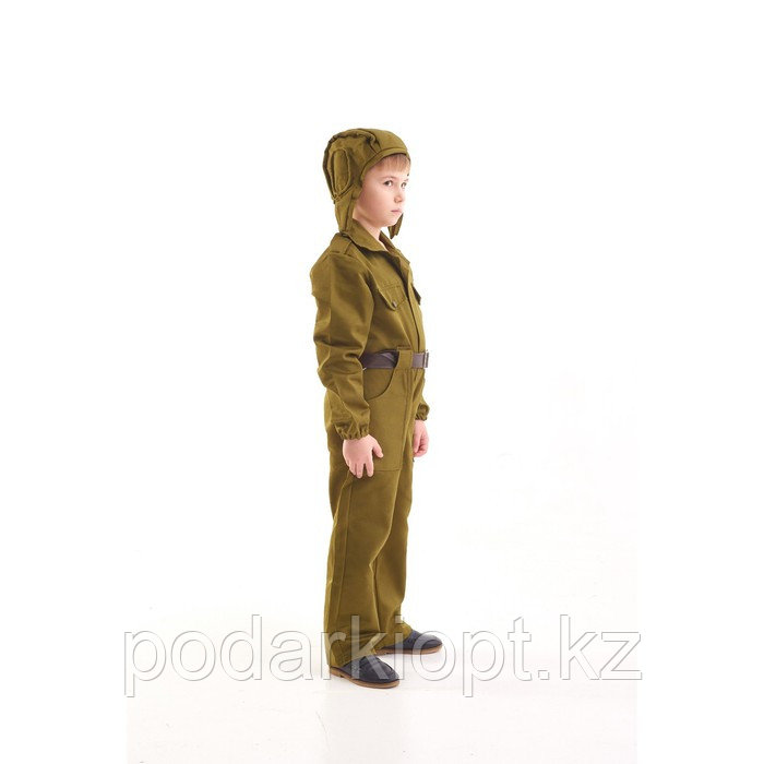 Карнавальный костюм "Танкист", 8-10 лет, рост 140-152 см - фото 2 - id-p116492583