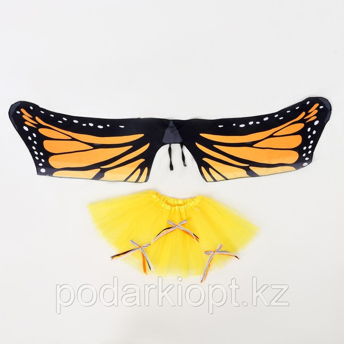Карнавальный набор «Бабочка», 5-7 лет: юбка, крылья - фото 1 - id-p116492760