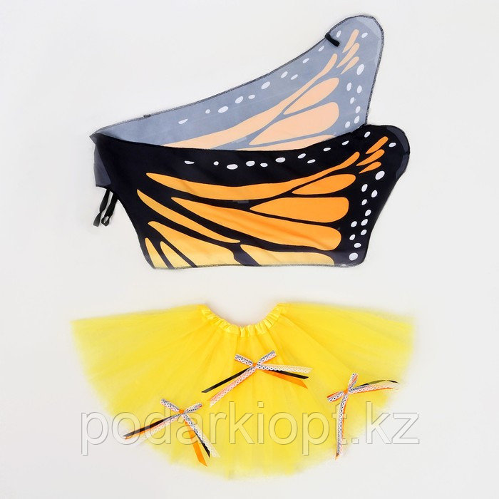 Карнавальный набор «Бабочка», 5-7 лет: юбка, крылья - фото 2 - id-p116492760