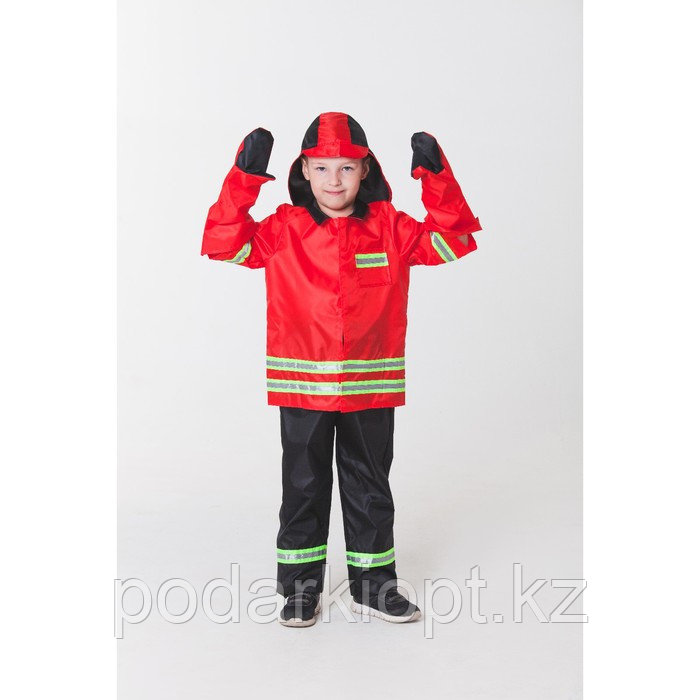 Карнавальный костюм "Пожарная охрана", 5-7 лет - фото 5 - id-p116492650
