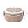 Ланч бокс контейнер для еды 3 секции Four layers розовый, фото 4