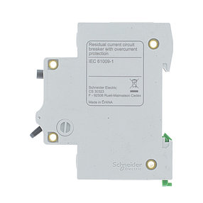 Дифференциальный автоматический выключатель SE EASY9 1P+N C 20А 30мА AC 2-005308 EZ9D34620, фото 2