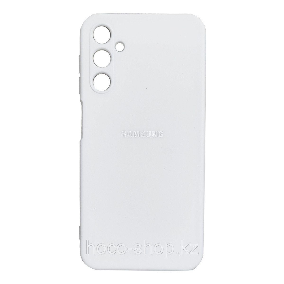 Чехол для Samsung A24 Silicone Белый