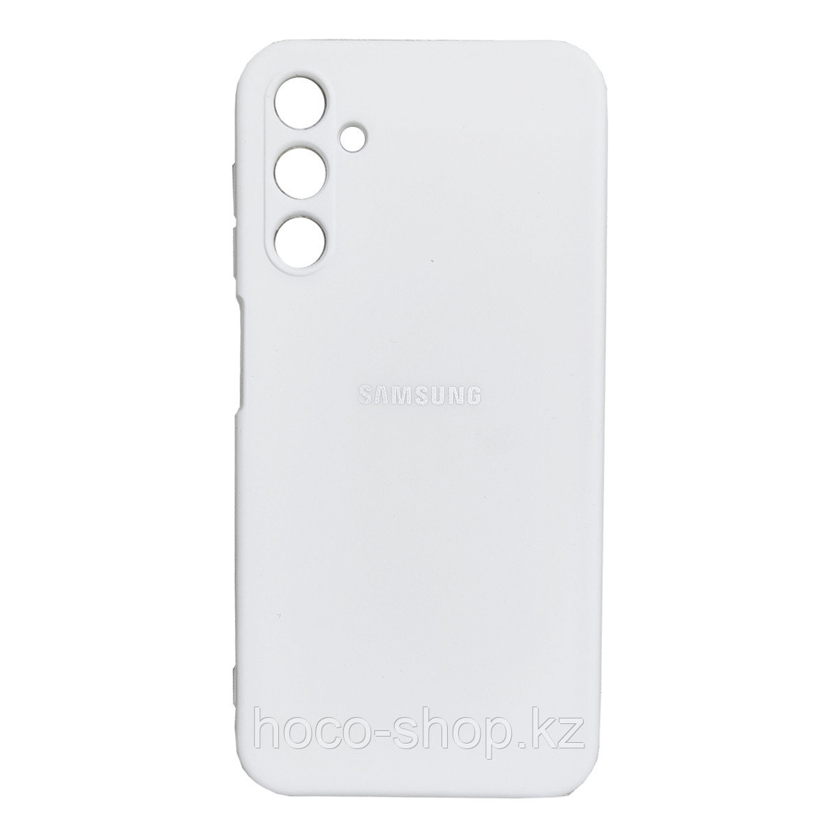Чехол для Samsung A24 Silicone Белый - фото 1 - id-p116494006