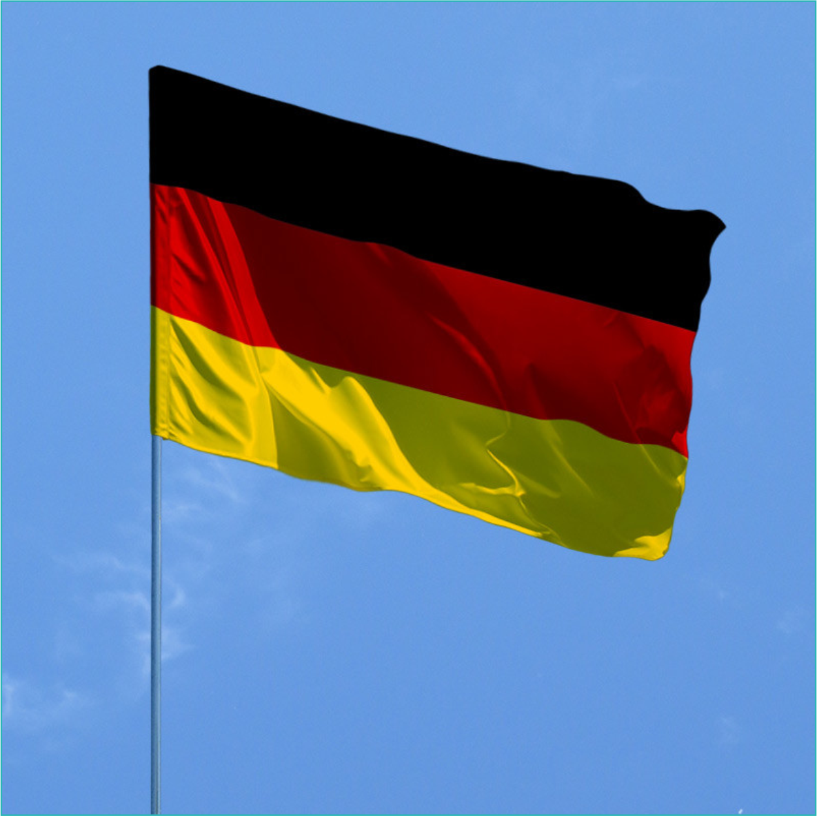 Государственный флаг Германии (150х90см.) - фото 2 - id-p116494038