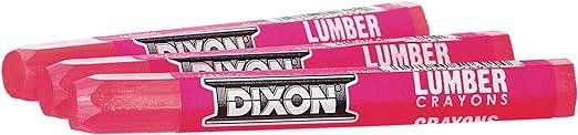 Индустриальный карандаш для дерева Dixon, флуоресцентный розовый, 12 шт - фото 1 - id-p116494129